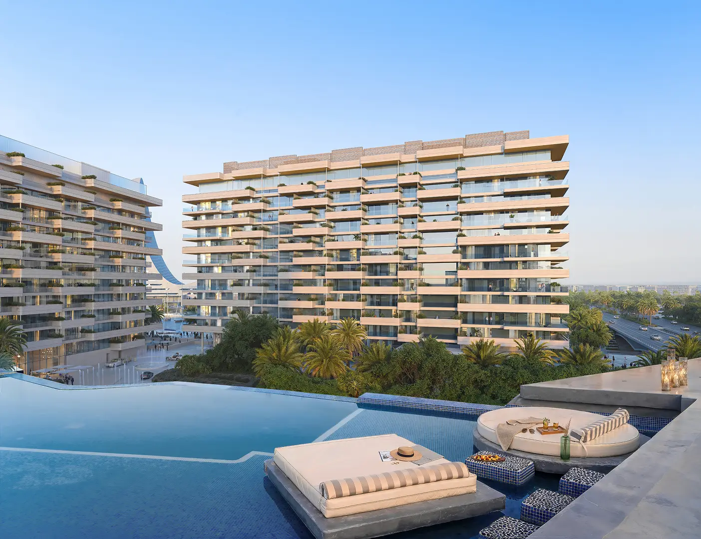 Juman 2 Luluat Al Raha marina views