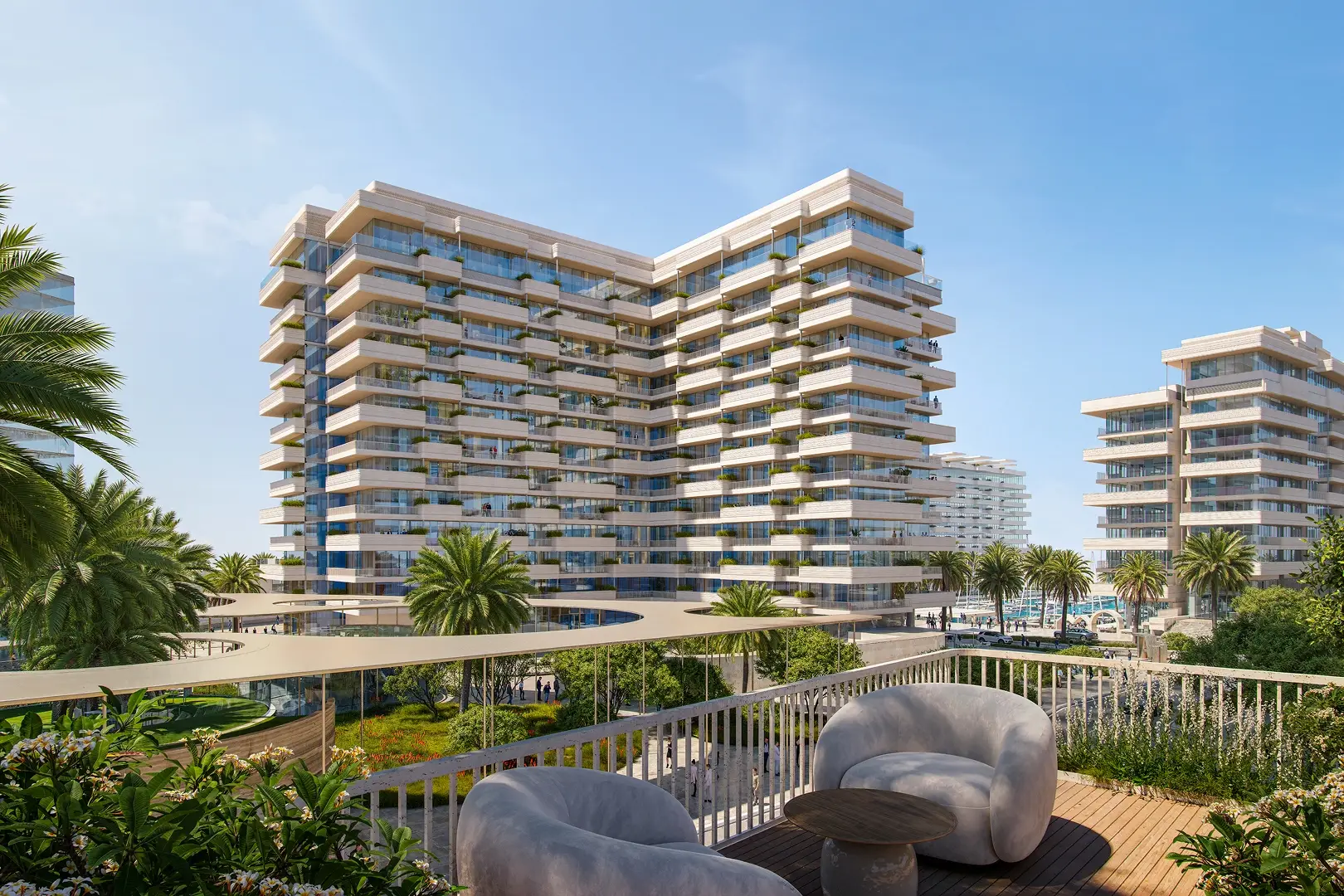 Luluat Marina waterfront residences Al Raha Beach Abu Dhabi