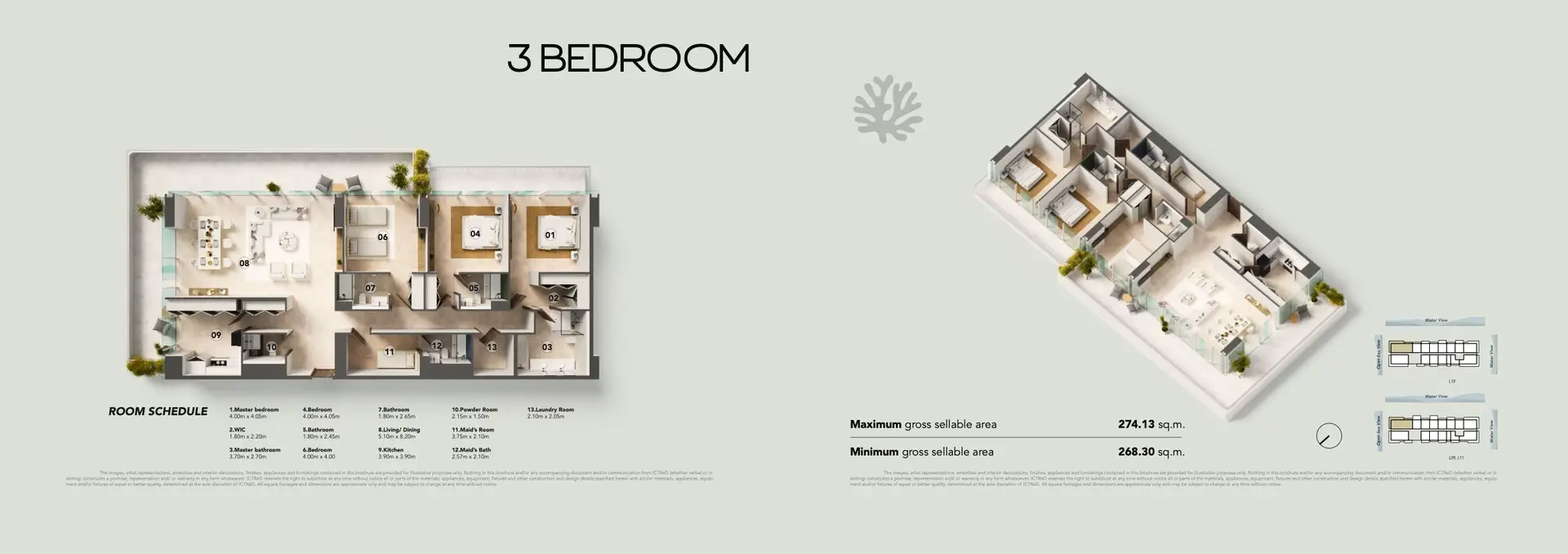 3 Bedroom